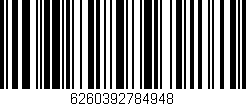 Código de barras (EAN, GTIN, SKU, ISBN): '6260392784948'