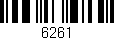 Código de barras (EAN, GTIN, SKU, ISBN): '6261'