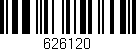 Código de barras (EAN, GTIN, SKU, ISBN): '626120'