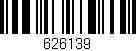 Código de barras (EAN, GTIN, SKU, ISBN): '626139'