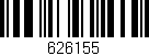 Código de barras (EAN, GTIN, SKU, ISBN): '626155'