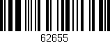 Código de barras (EAN, GTIN, SKU, ISBN): '62655'