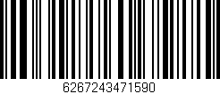 Código de barras (EAN, GTIN, SKU, ISBN): '6267243471590'