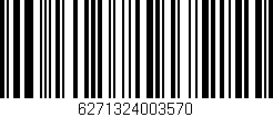 Código de barras (EAN, GTIN, SKU, ISBN): '6271324003570'