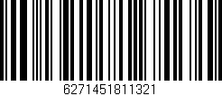 Código de barras (EAN, GTIN, SKU, ISBN): '6271451811321'