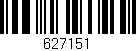 Código de barras (EAN, GTIN, SKU, ISBN): '627151'