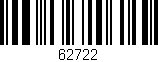 Código de barras (EAN, GTIN, SKU, ISBN): '62722'