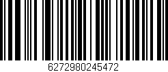 Código de barras (EAN, GTIN, SKU, ISBN): '6272980245472'