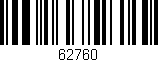 Código de barras (EAN, GTIN, SKU, ISBN): '62760'