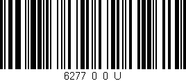 Código de barras (EAN, GTIN, SKU, ISBN): '6277_0_0_U'