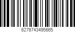 Código de barras (EAN, GTIN, SKU, ISBN): '6278743495665'