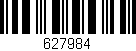 Código de barras (EAN, GTIN, SKU, ISBN): '627984'