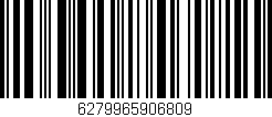 Código de barras (EAN, GTIN, SKU, ISBN): '6279965906809'