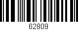 Código de barras (EAN, GTIN, SKU, ISBN): '62809'