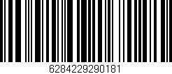 Código de barras (EAN, GTIN, SKU, ISBN): '6284229290181'