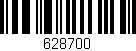 Código de barras (EAN, GTIN, SKU, ISBN): '628700'