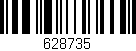 Código de barras (EAN, GTIN, SKU, ISBN): '628735'