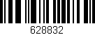 Código de barras (EAN, GTIN, SKU, ISBN): '628832'