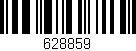 Código de barras (EAN, GTIN, SKU, ISBN): '628859'