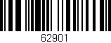 Código de barras (EAN, GTIN, SKU, ISBN): '62901'