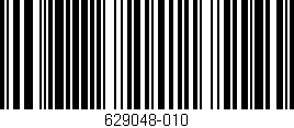 Código de barras (EAN, GTIN, SKU, ISBN): '629048-010'