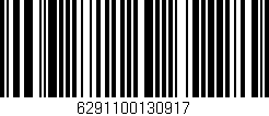 Código de barras (EAN, GTIN, SKU, ISBN): '6291100130917'