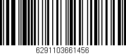 Código de barras (EAN, GTIN, SKU, ISBN): '6291103661456'