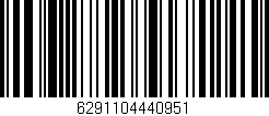 Código de barras (EAN, GTIN, SKU, ISBN): '6291104440951'