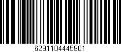 Código de barras (EAN, GTIN, SKU, ISBN): '6291104445901'