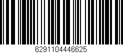 Código de barras (EAN, GTIN, SKU, ISBN): '6291104446625'