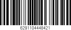 Código de barras (EAN, GTIN, SKU, ISBN): '6291104448421'