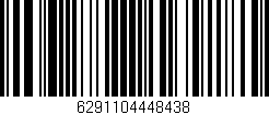 Código de barras (EAN, GTIN, SKU, ISBN): '6291104448438'