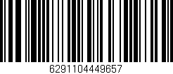 Código de barras (EAN, GTIN, SKU, ISBN): '6291104449657'
