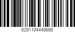 Código de barras (EAN, GTIN, SKU, ISBN): '6291104449688'