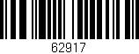 Código de barras (EAN, GTIN, SKU, ISBN): '62917'