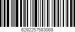 Código de barras (EAN, GTIN, SKU, ISBN): '6292257583069'