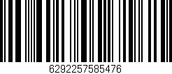 Código de barras (EAN, GTIN, SKU, ISBN): '6292257585476'