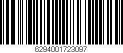Código de barras (EAN, GTIN, SKU, ISBN): '6294001723097'