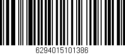Código de barras (EAN, GTIN, SKU, ISBN): '6294015101386'