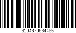 Código de barras (EAN, GTIN, SKU, ISBN): '6294679964495'