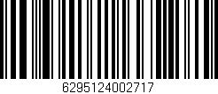Código de barras (EAN, GTIN, SKU, ISBN): '6295124002717'