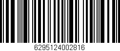 Código de barras (EAN, GTIN, SKU, ISBN): '6295124002816'