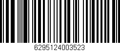 Código de barras (EAN, GTIN, SKU, ISBN): '6295124003523'
