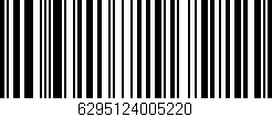 Código de barras (EAN, GTIN, SKU, ISBN): '6295124005220'