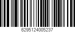 Código de barras (EAN, GTIN, SKU, ISBN): '6295124005237'