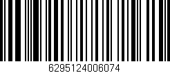 Código de barras (EAN, GTIN, SKU, ISBN): '6295124006074'