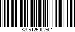 Código de barras (EAN, GTIN, SKU, ISBN): '6295125002501'