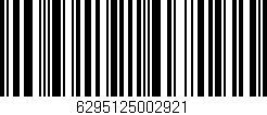 Código de barras (EAN, GTIN, SKU, ISBN): '6295125002921'