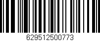 Código de barras (EAN, GTIN, SKU, ISBN): '629512500773'