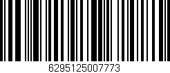 Código de barras (EAN, GTIN, SKU, ISBN): '6295125007773'